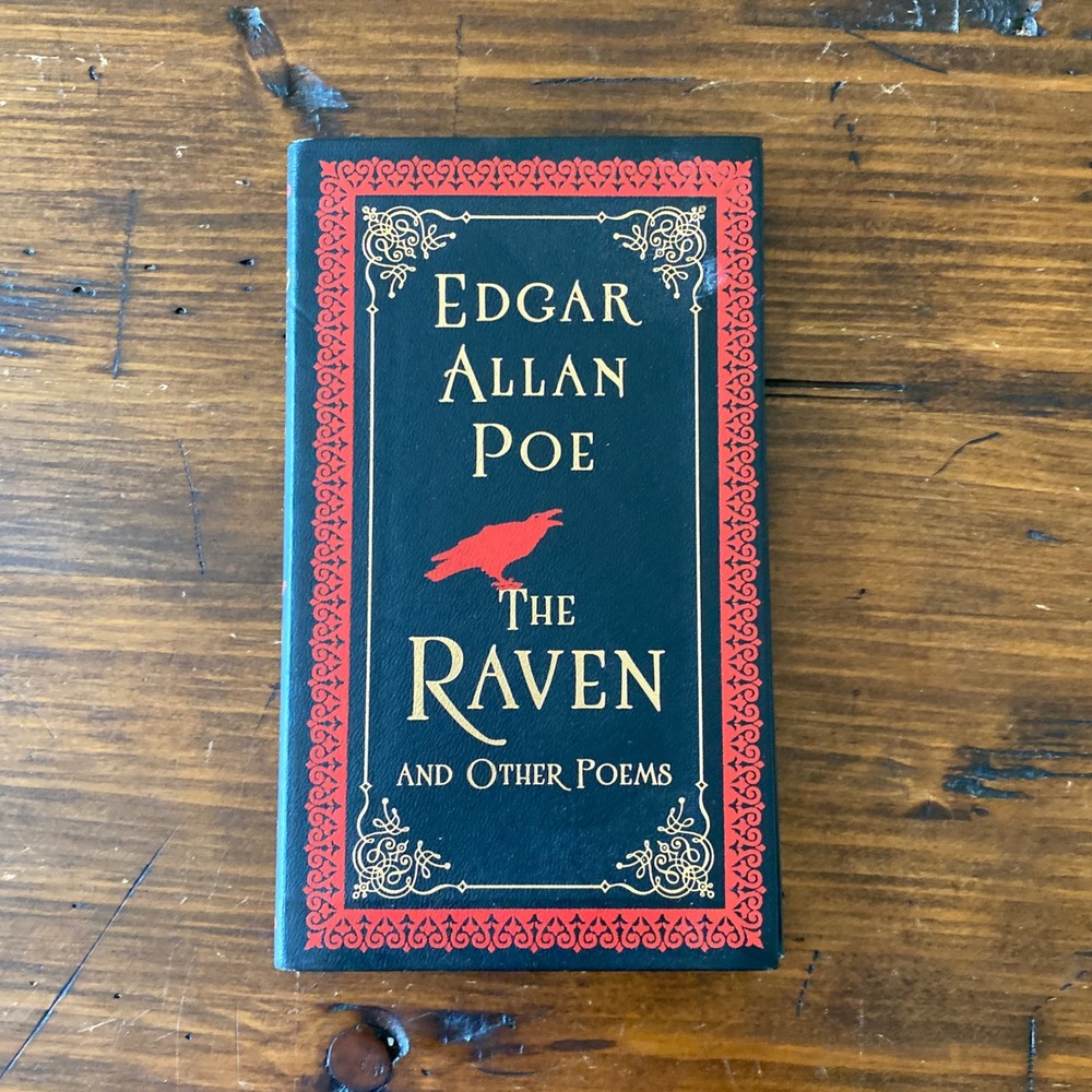 Edgar Allan Poe The Raven and Other Poems Fall River Press Hardcover Black Red